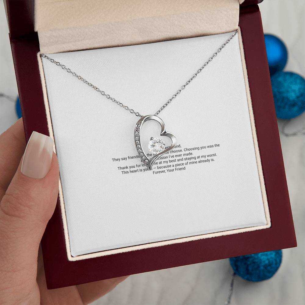 Forever Love Necklace — For My Best Friend