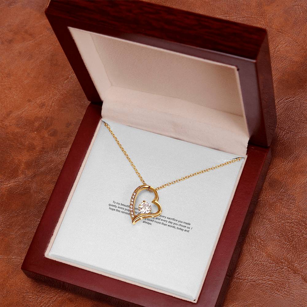 Forever Love Necklace — For My Mom