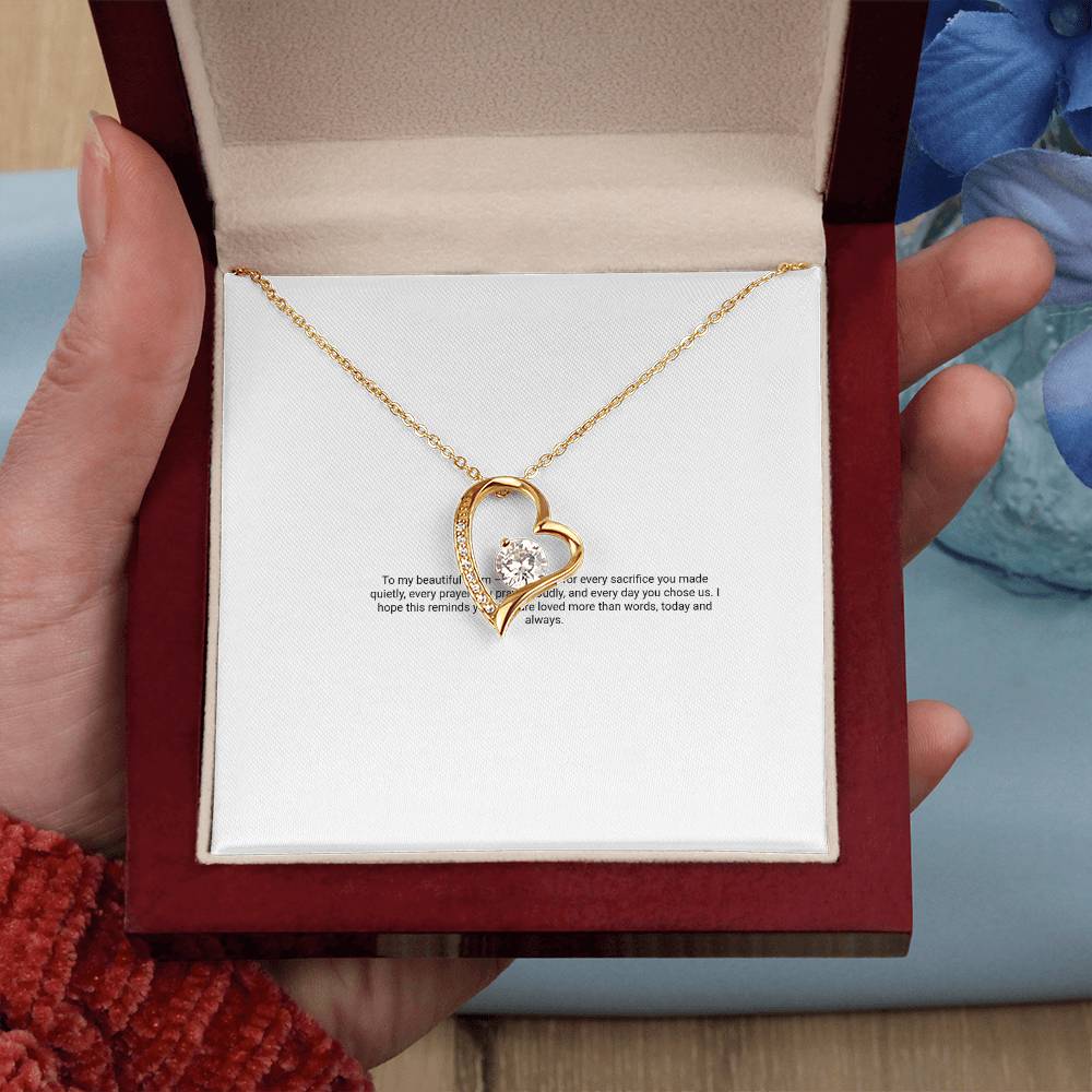 Forever Love Necklace — For My Mom