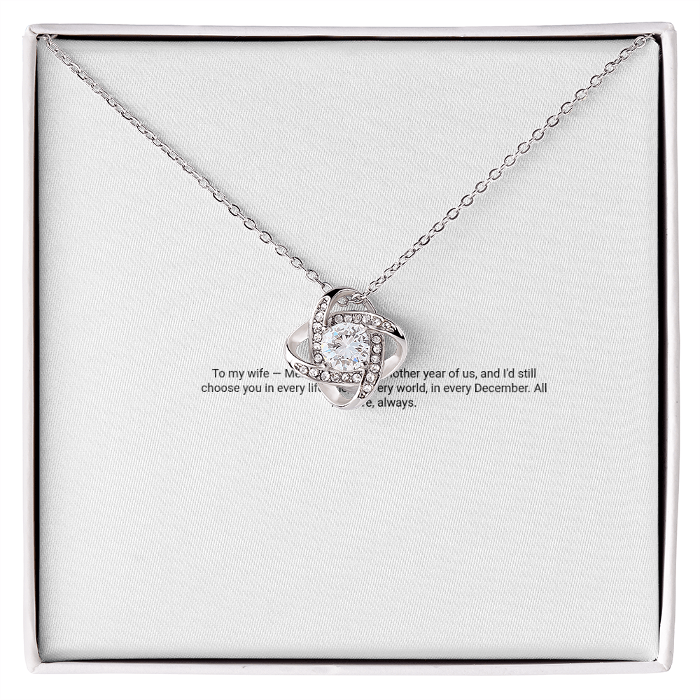 Love Knot Necklace — Christmas For My Wife
