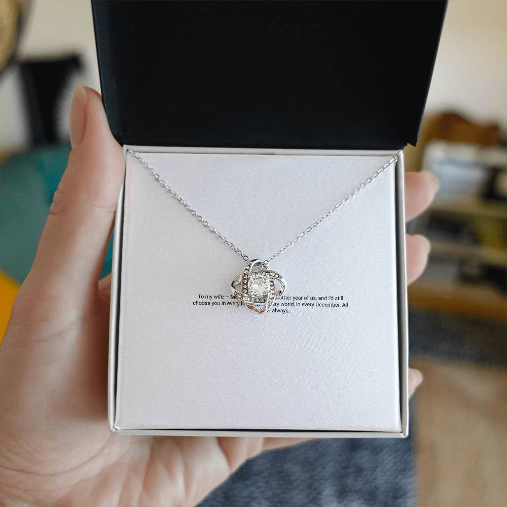 Love Knot Necklace — Christmas For My Wife