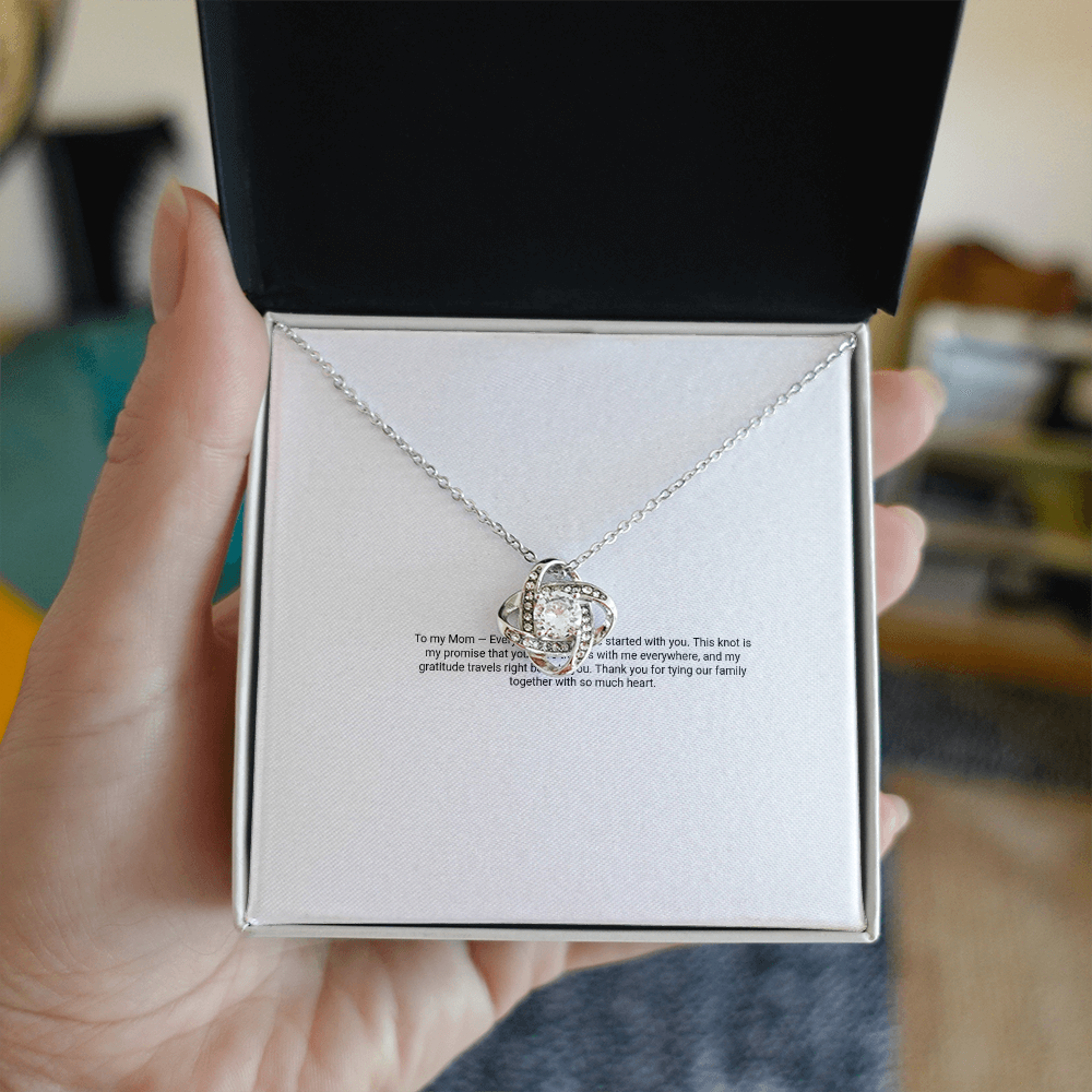 Love Knot Necklace — For My Mom