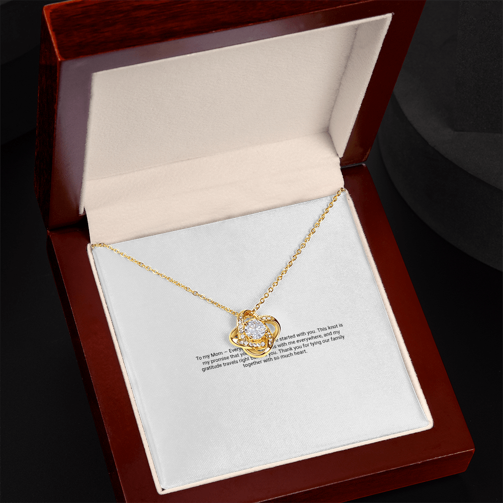 Love Knot Necklace — For My Mom