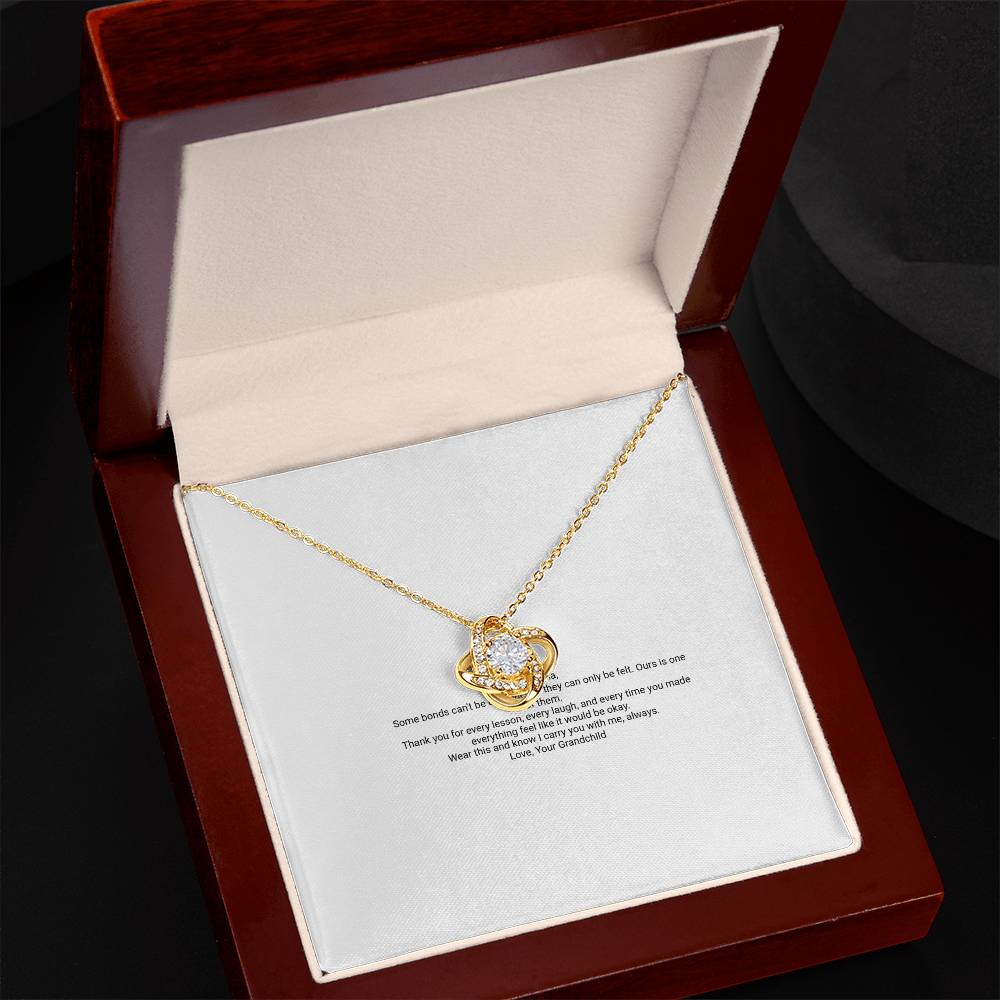 Love Knot Necklace — For My Grandma