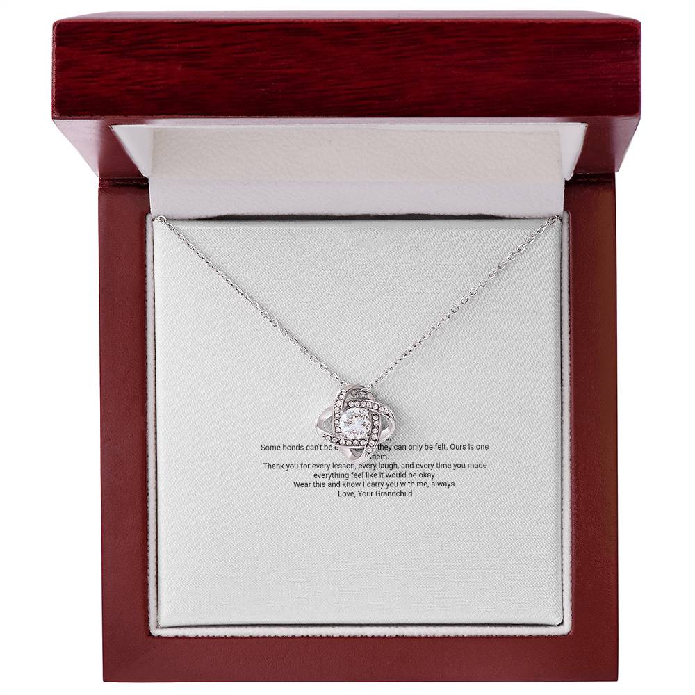 Love Knot Necklace — For My Grandma
