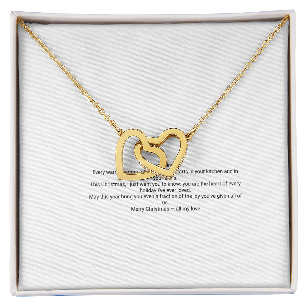 Interlocking Hearts Necklace — Christmas For My Grandma