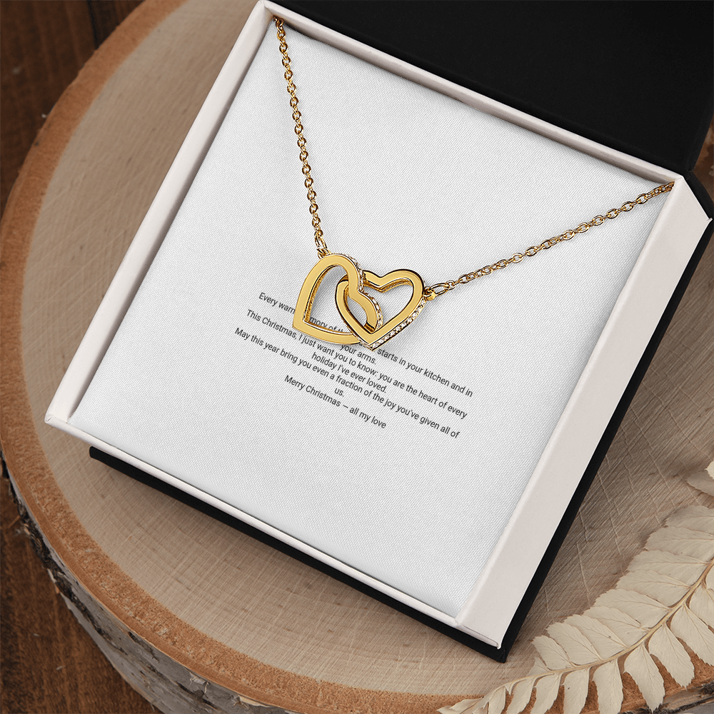Interlocking Hearts Necklace — Christmas For My Grandma