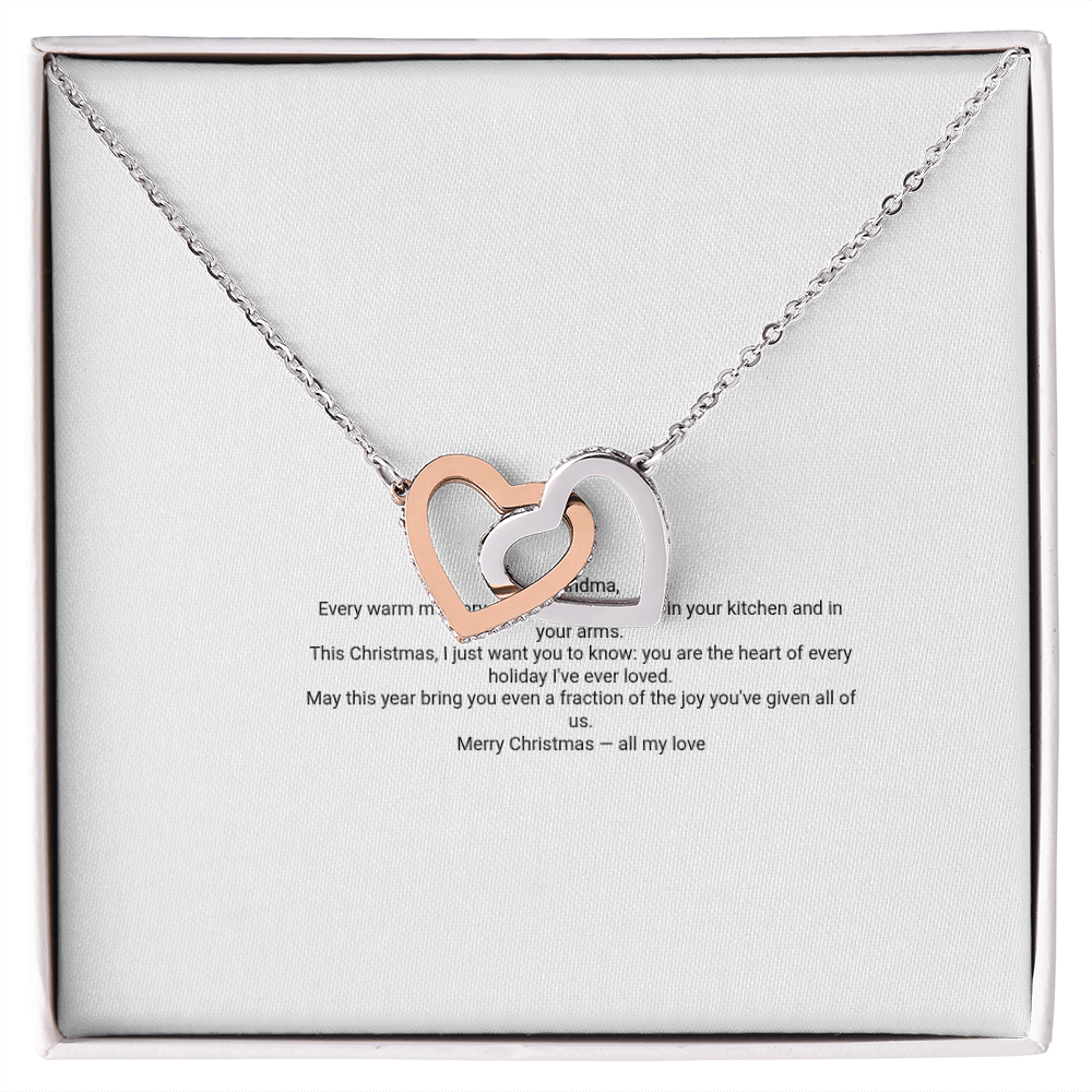 Interlocking Hearts Necklace — Christmas For My Grandma