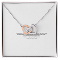 Interlocking Hearts Necklace — For My Best Friend