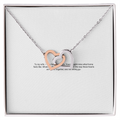 Interlocking Hearts Necklace — For My Wife