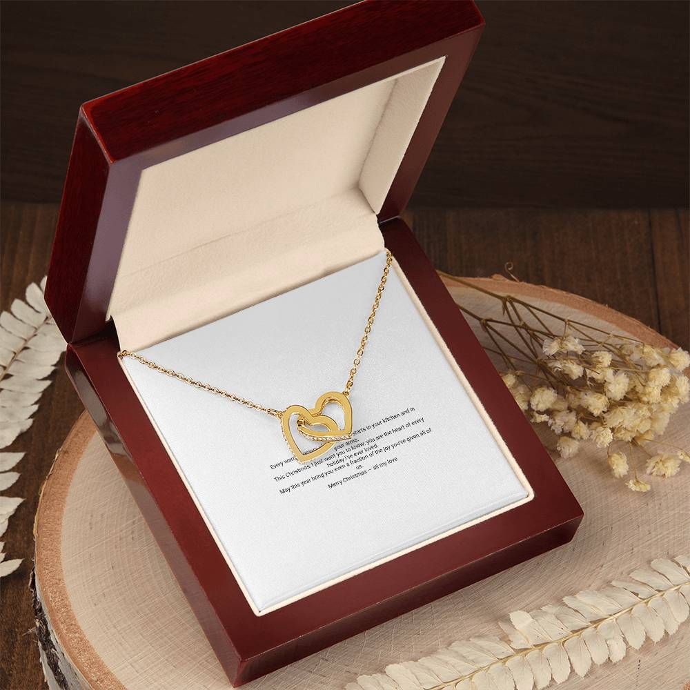 Interlocking Hearts Necklace — Christmas For My Grandma