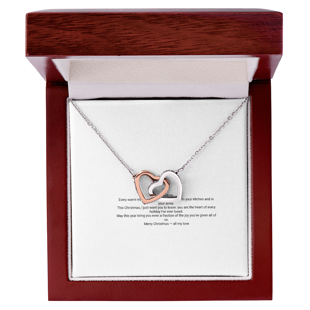 Interlocking Hearts Necklace — Christmas For My Grandma