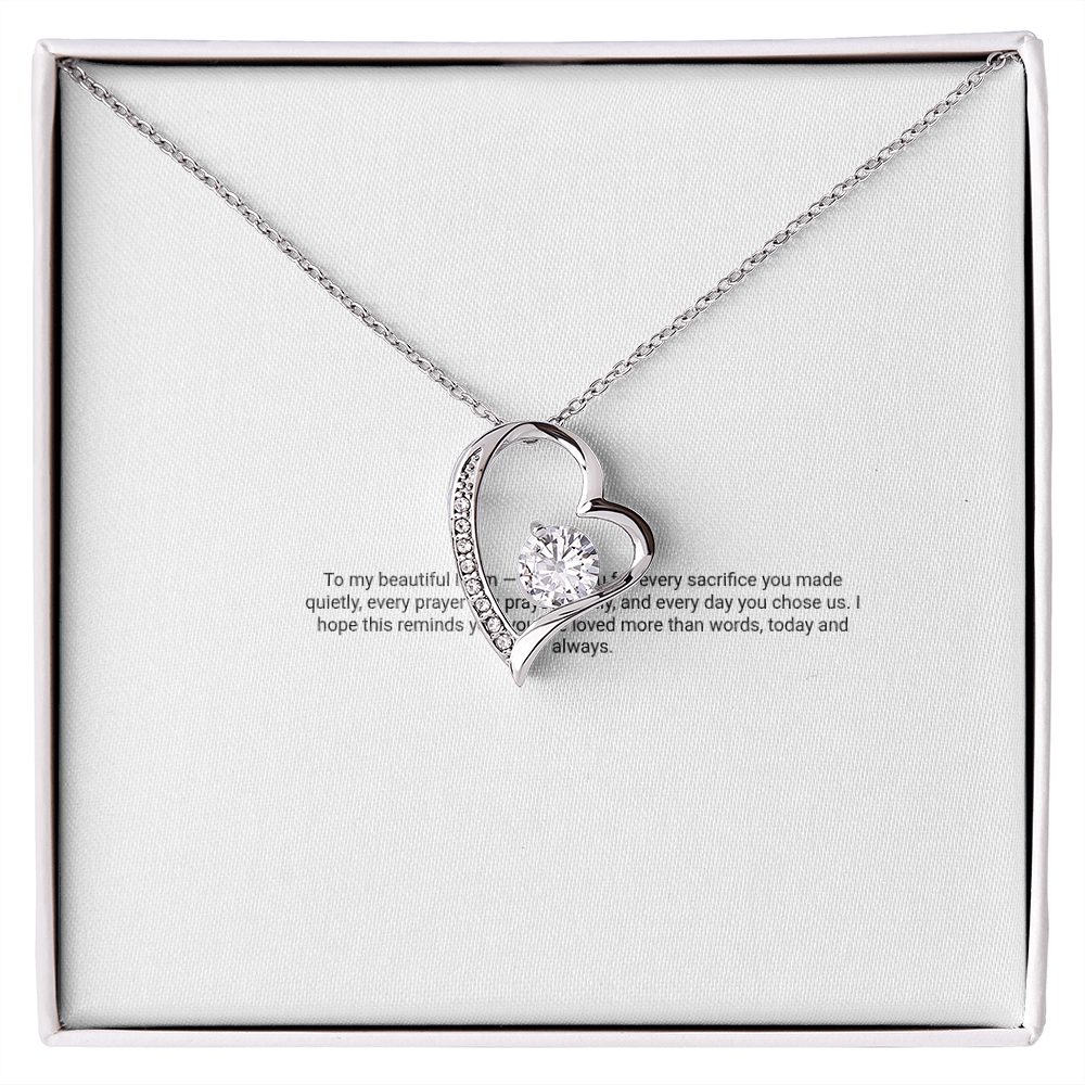 Forever Love Necklace — For My Mom
