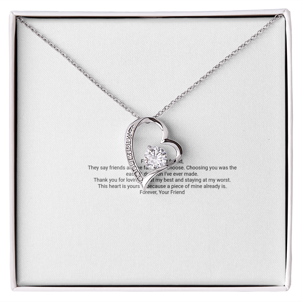 Forever Love Necklace — For My Best Friend