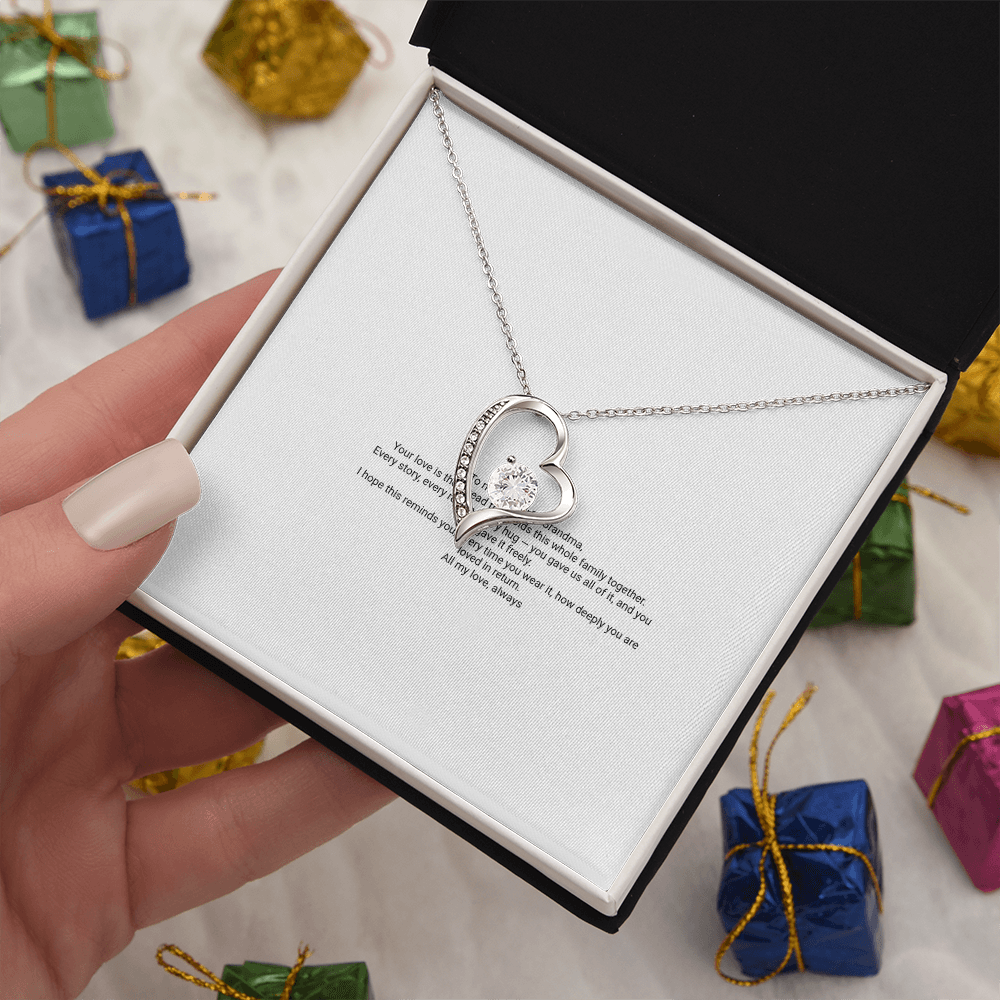 Forever Love Necklace — For My Grandma