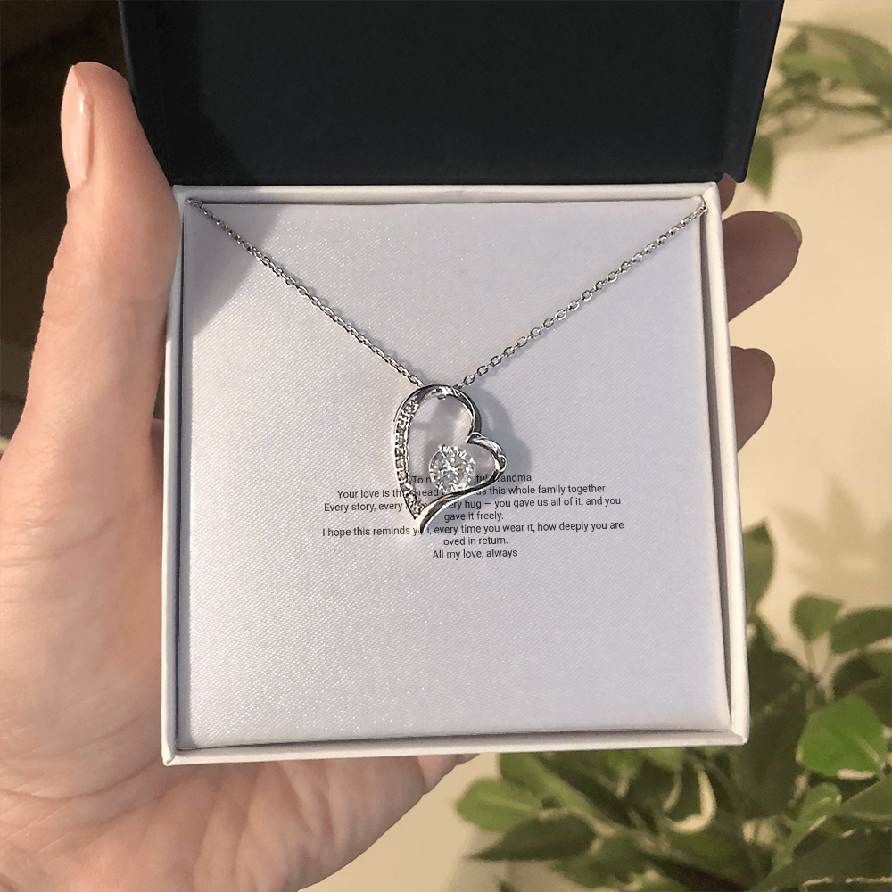 Forever Love Necklace — For My Grandma