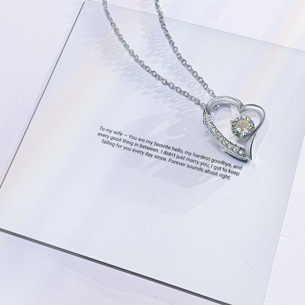 Forever Love Necklace — For My Wife