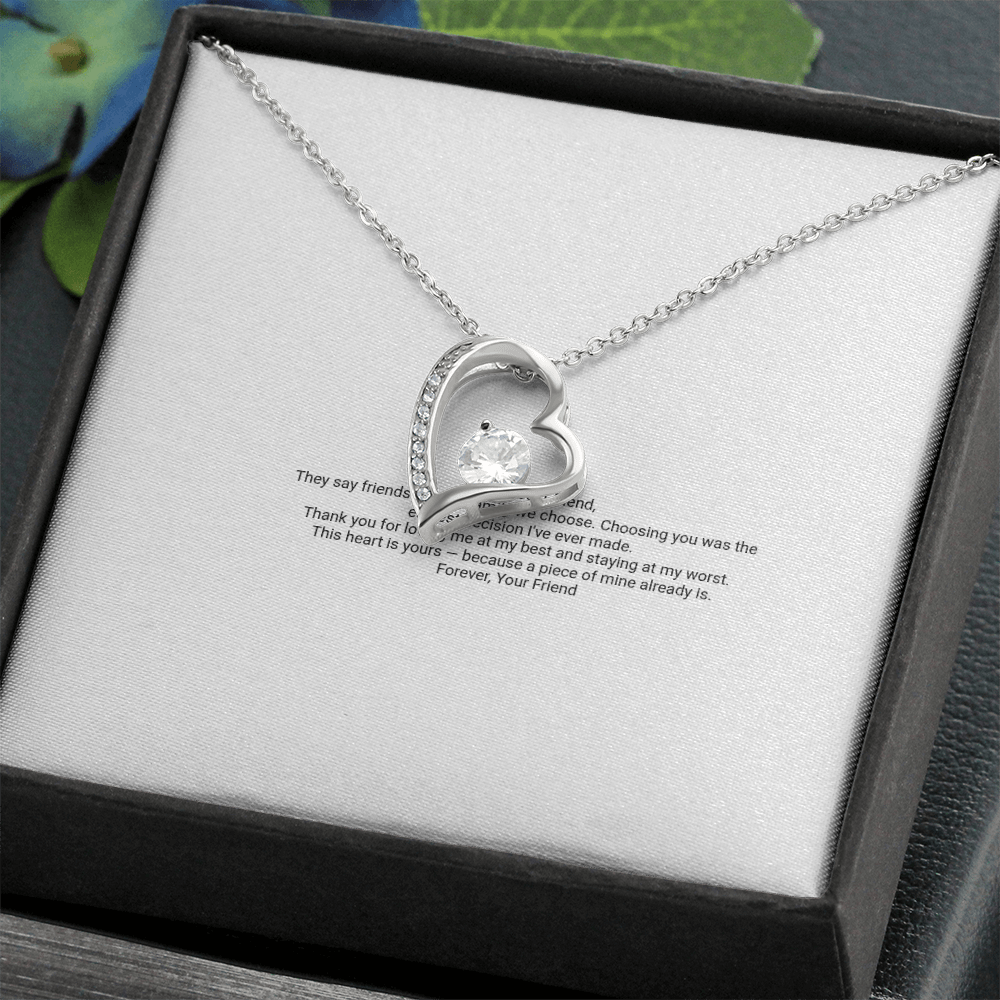 Forever Love Necklace — For My Best Friend