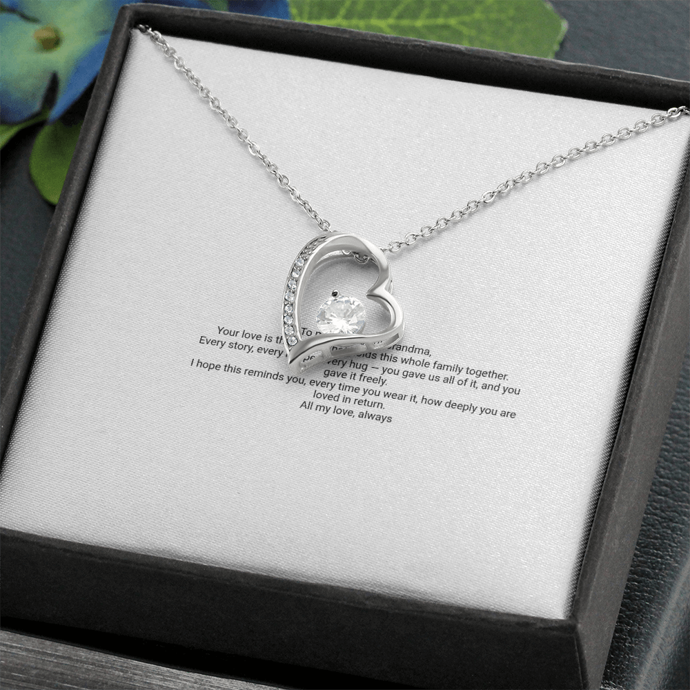Forever Love Necklace — For My Grandma