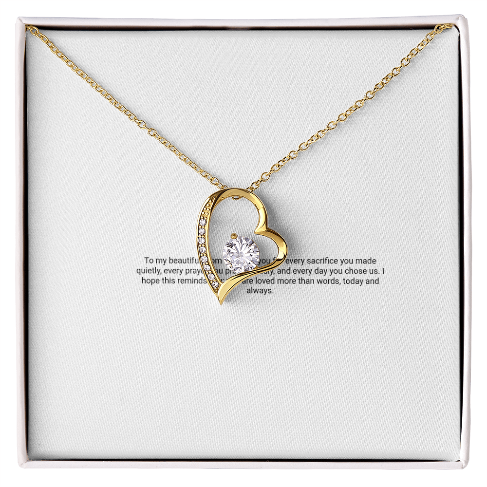 Forever Love Necklace — For My Mom