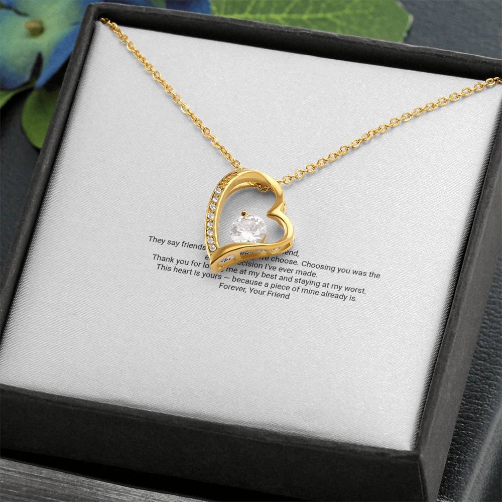 Forever Love Necklace — For My Best Friend